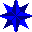 8 Point Star 3 icon Version 1: originally designed for a Mah Jongg tile