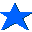 5 Point Blue Star icon