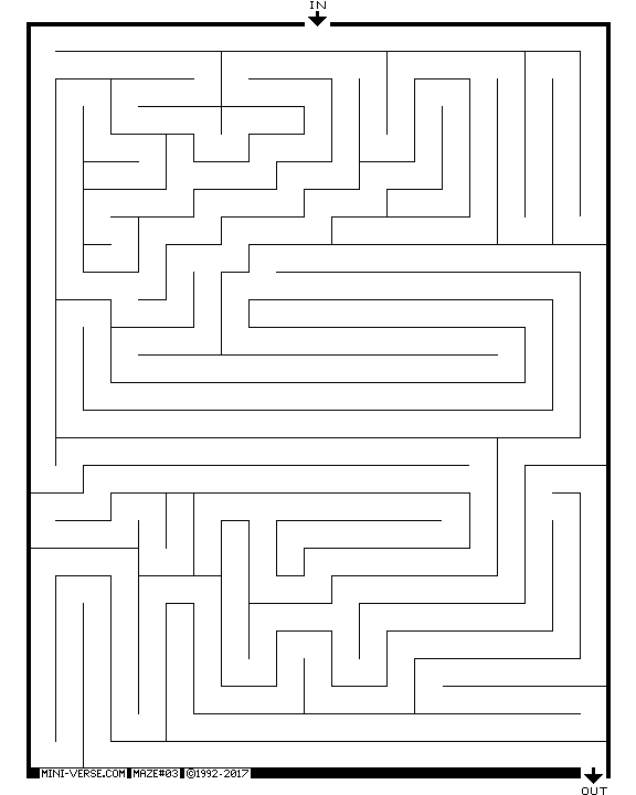 MACJR Maze 2: free for personal use only