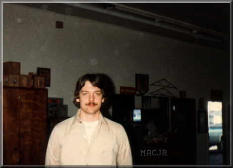 MACJR in the Angell Job Corps Carpentry Shop - 1982