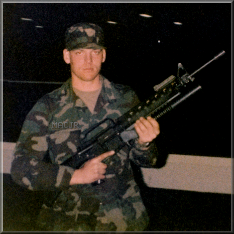 MACJR in ARMY Infantry Basic Training - Fort Benning, Georgia - 1983