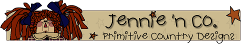 Jennie 'n Co. Primitive Country Designs